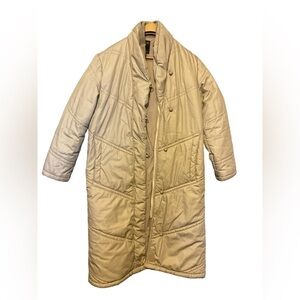 Vintage light Gray PBD long puffy Coat Size 9